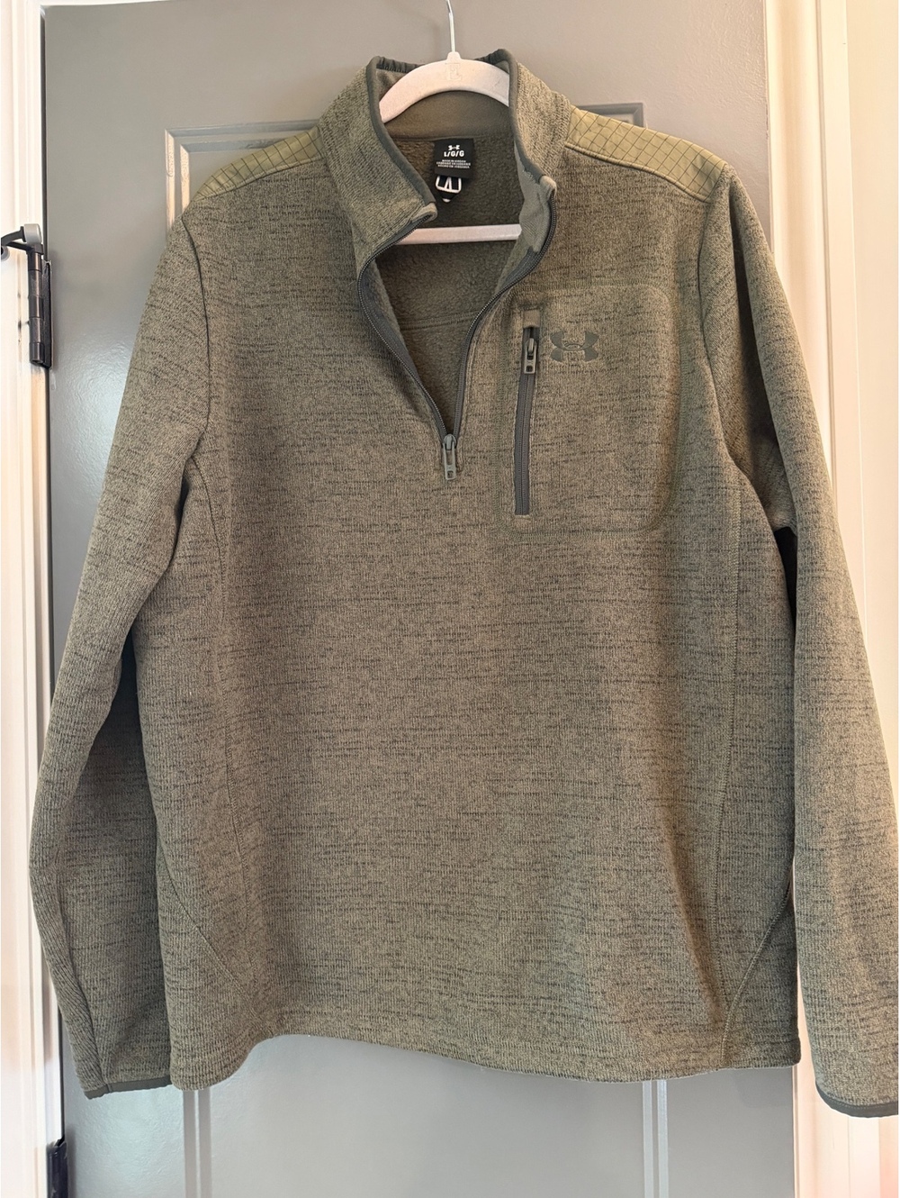 Under Armour Men's Full Zip Sweater Pullover Size Large